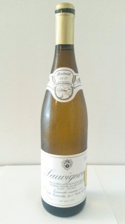Fľaša vína Sauvignon 2017, pozdný sber (suché)