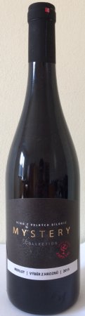 Fľaša vína Merlot 2015, výber z hrozna (suché)