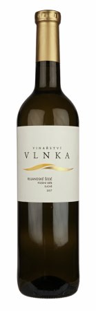 Fľaša vína Rulandské šedé 2017, pozdný sber (suché)