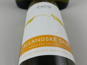 Fľaša vína Rulandské šedé 2016, zemské víno (suché)