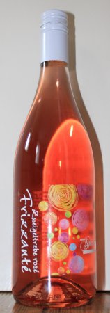 Fľaša vína Zweigeltrebe rosé frizzante 2017, zemské víno (polosladké)