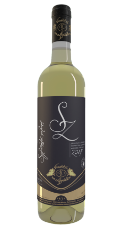 Fľaša vína Sylvánské zelené 2017, kabinetné víno (polosladké)