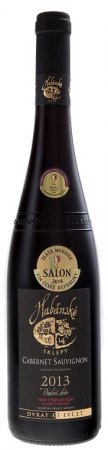 Fľaša vína Cabernet Sauvignon 2013, pozdný sber (suché)