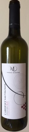 Fľaša vína Cabernet Sauvignon 2016, pozdný sber (suché)