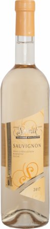 Fľaša vína Sauvignon 2017, kabinetné víno (suché)