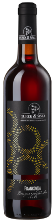 Fľaša vína Frankovka barrique 2015, pozdný sber (suché)