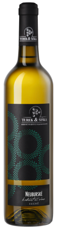 Fľaša vína Neuburské 2017, kabinetné víno (suché)