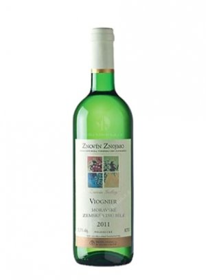Fľaša vína Viognier 2011, zemské víno (polosuché)