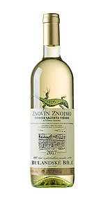 Fľaša vína Rulandské bílé (lacerta viridis) 2017, pozdný sber (suché)