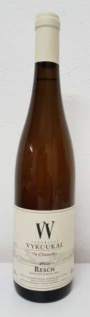 Fľaša vína Resch 2015, zemské víno (suché)