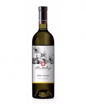 Fľaša vína Müller Thurgau 2016, akostné víno (suché)