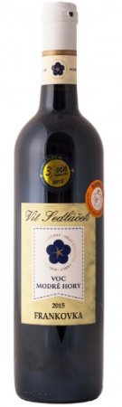 Fľaša vína Frankovka 2015, voc (suché)