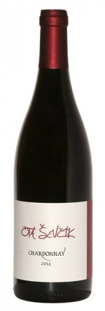 Fľaša vína Chardonnay 2014, zemské víno (suché)