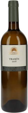 Fľaša vína Tramín (Velký) 2016, pozdný sber (suché)