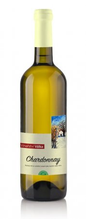 Fľaša vína Chardonnay (BIO) 2014, akostné víno (suché)