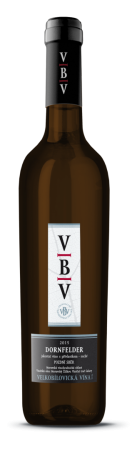 Fľaša vína Dornfelder 2015, pozdný sber (suché)