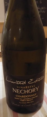 Fľaša vína Chardonnay (Limited edition) 2015, výber z hrozna (suché)