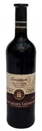 Fľaša vína Zweigeltrebe 2011, výber z hrozna (polosuché)