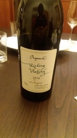 Fľaša vína Ryzlink vlašský 2015, akostné víno (suché)
