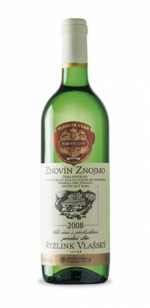 Fľaša vína Ryzlink vlašský 2008, pozdný sber (suché)