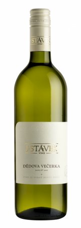Fľaša vína Dědova večerka 2016, zemské víno (suché)