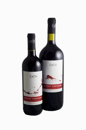 Fľaša vína Modrý Portugal 2016, zemské víno (suché)