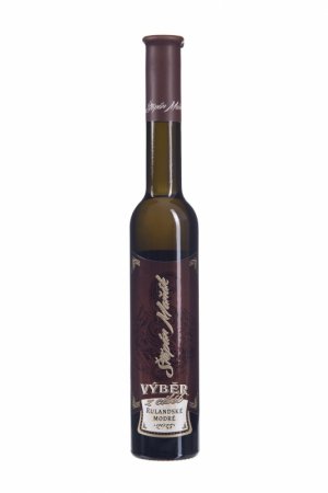 Fľaša vína Rulandské modré 2015, cibébový výber (sladké)