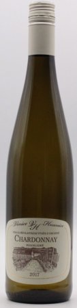 Fľaša vína Chardonnay 2017, výber z hrozna (polosladké)