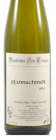 Fľaša vína Pfannschmidt 2014, zemské víno (suché)