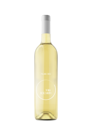 Fľaša vína PÁLAVA 2016, akostné víno (polosladké)