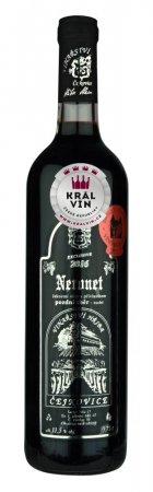 Fľaša vína Neronet 2016, pozdný sber