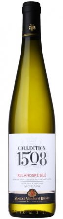 Fľaša vína Rulandské bílé (Collection 1508) 2014, pozdný sber (suché)