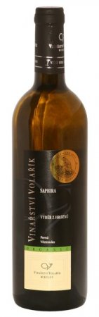 Fľaša vína Saphira 2016, výber z hrozna (polosladké)