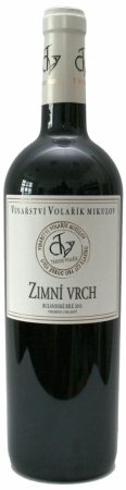 Fľaša vína Rulandské bílé (Zimní vrch) 2011, výber z hrozna (polosladké)