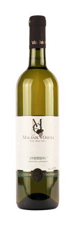 Fľaša vína Sauvignon 2016, pozdný sber (polosuché)