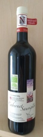 Fľaša vína Cabernet Sauvignon 2013, pozdný sber (suché)
