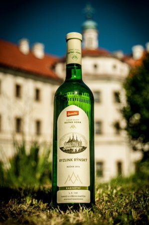 Fľaša vína Ryzlink rýnský 2016, kabinetné víno (suché)