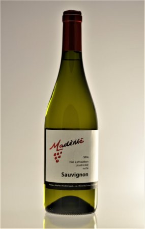 Fľaša vína Sauvignon 2016, pozdný sber (suché)