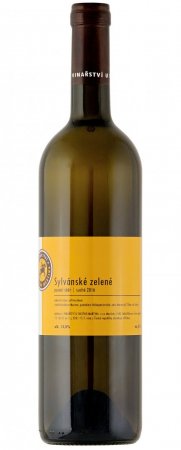 Fľaša vína Sylvánské zelené 2016, pozdný sber (suché)