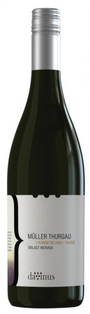 Fľaša vína Müller Thurgau 2015, kabinetné víno (suché)