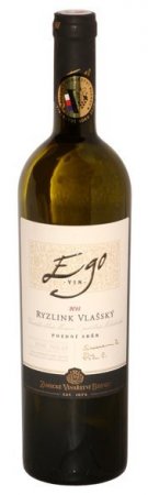 Fľaša vína Ryzlink vlašský (EGO No.69) 2015, pozdný sber (polosuché)