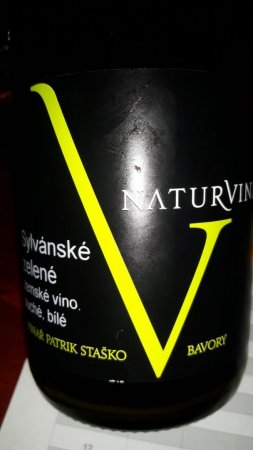 Fľaša vína Sylvánské zelené 2015, zemské víno (suché)