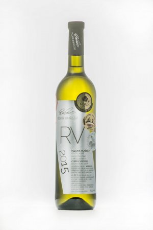 Fľaša vína Ryzlink vlašský (botrytický sběr) 2015, výber z hrozna (polosladké)