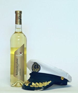 Fľaša vína Veltlínské zelené 2015, pozdný sber (suché)
