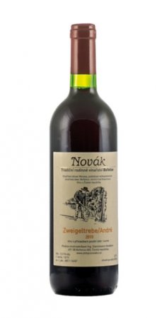 Fľaša vína ZWEIGELTREBE/ ANDRÉ 2015, pozdný sber (suché)