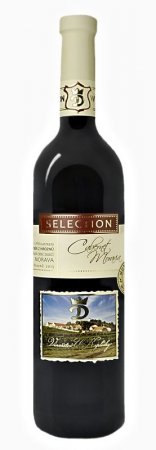 Fľaša vína Cabernet Moravia (Selection) 2015, výber z hrozna (suché)