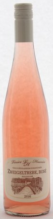 Fľaša vína Zweigeltrebe ROSÉ 2016, pozdný sber (polosuché)