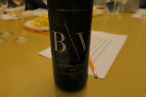 Fľaša vína Ryzlink rýnský 2014, pozdný sber (suché)
