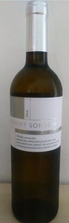Fľaša vína Muškát moravský (Stříbrný) 2016, pozdný sber (suché)