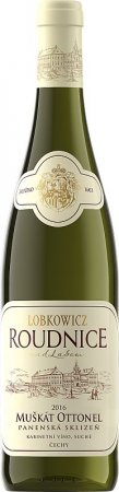 Fľaša vína Muškát Ottonel 2016, kabinetné víno (suché)